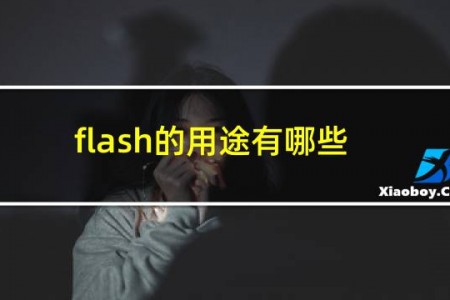 flash的用途有哪些